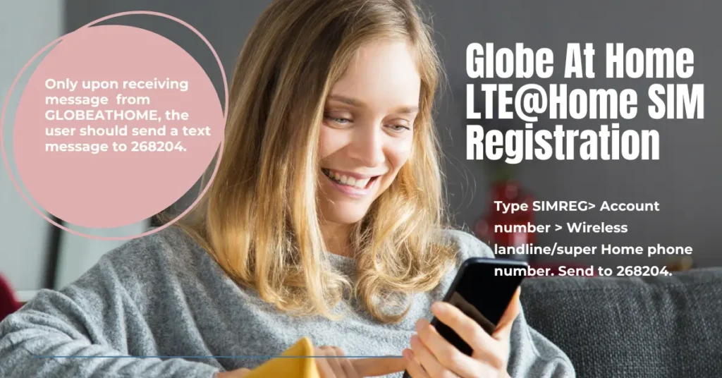 GLOBE-AT-HOME-LTE@HOME REGISTRATION