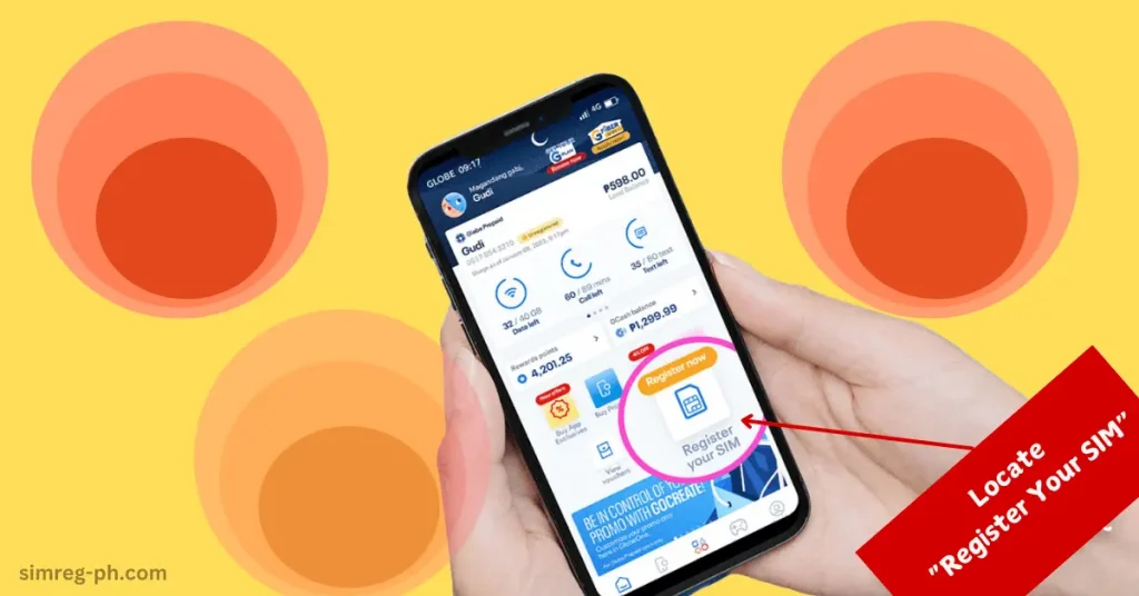 TM SIM REGISTRATION 11 Register via Globe ONE App