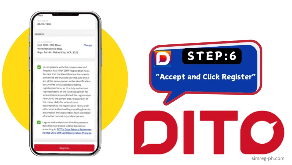 DITO SIM Registration Guide 10 DITO SIM REGISTRATION VIA DITO APP (3)