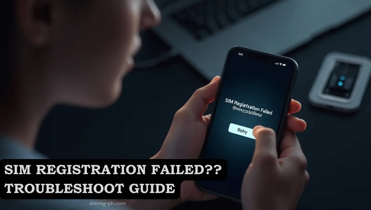 SIM REGISTRATION FAILED