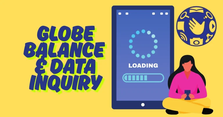 Check Balance in Globe