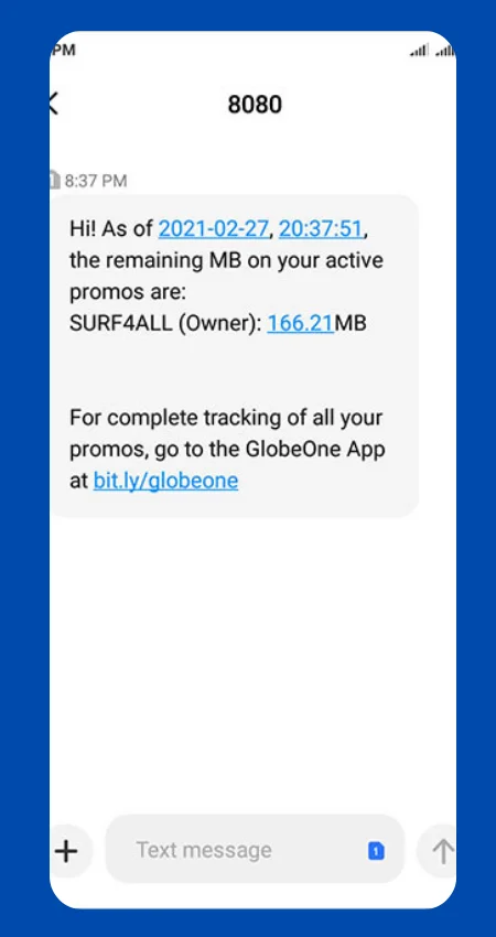 How To Check Balance in Globe Fast: With Free PDF Cheat Sheet! 7 data balance via text