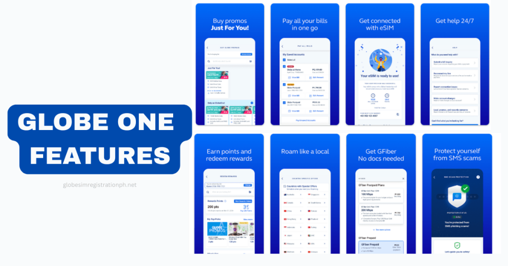 GLOBE ONE FEATURES